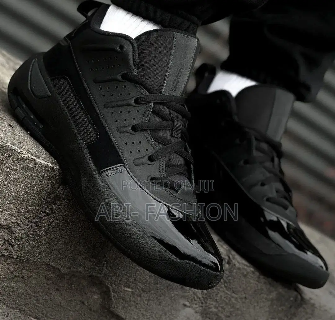 Nike Jordan Max Aura 7 Triple Black -Modern Casual Sneakers