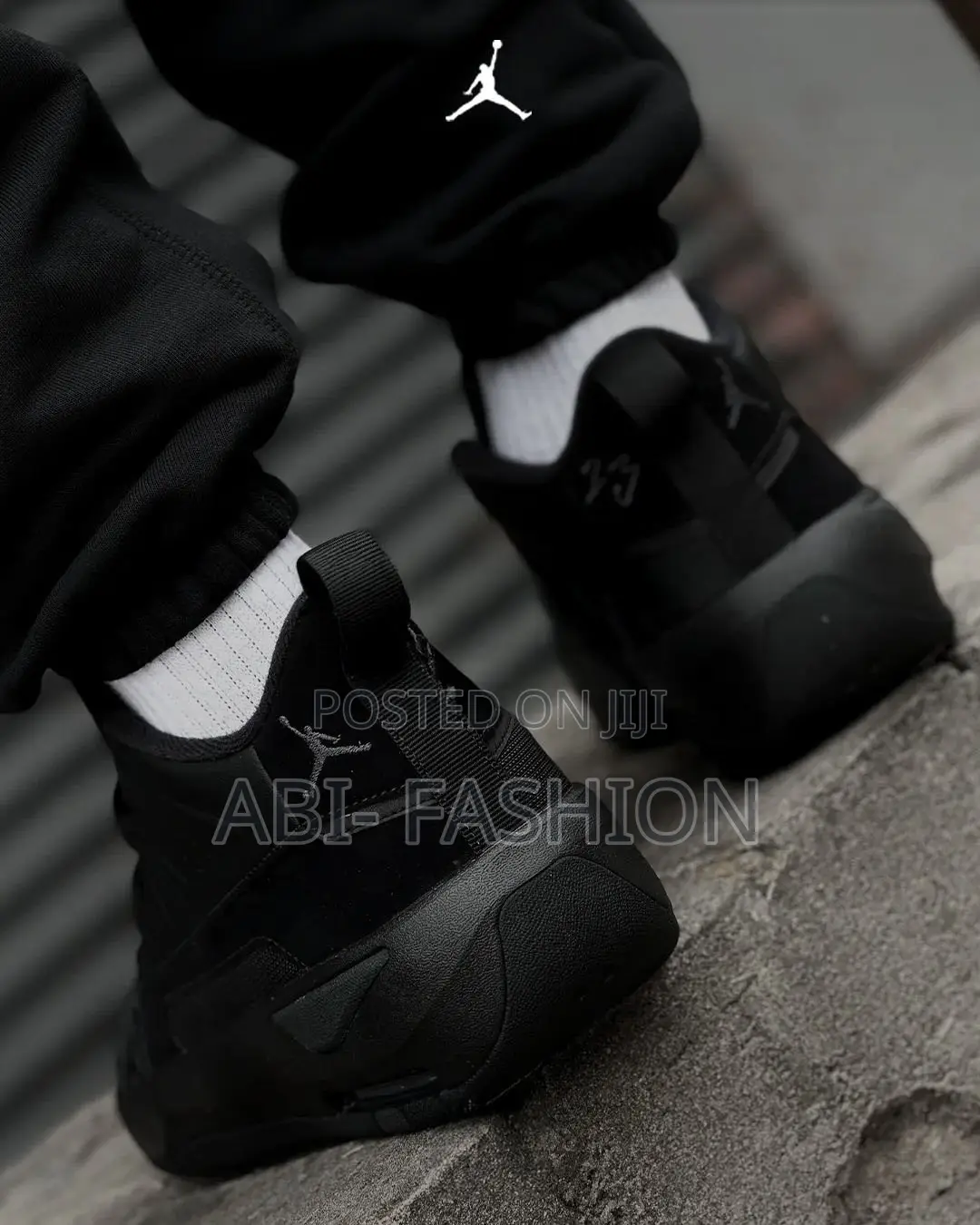 Nike Jordan Max Aura 7 Triple Black -Modern Casual Sneakers