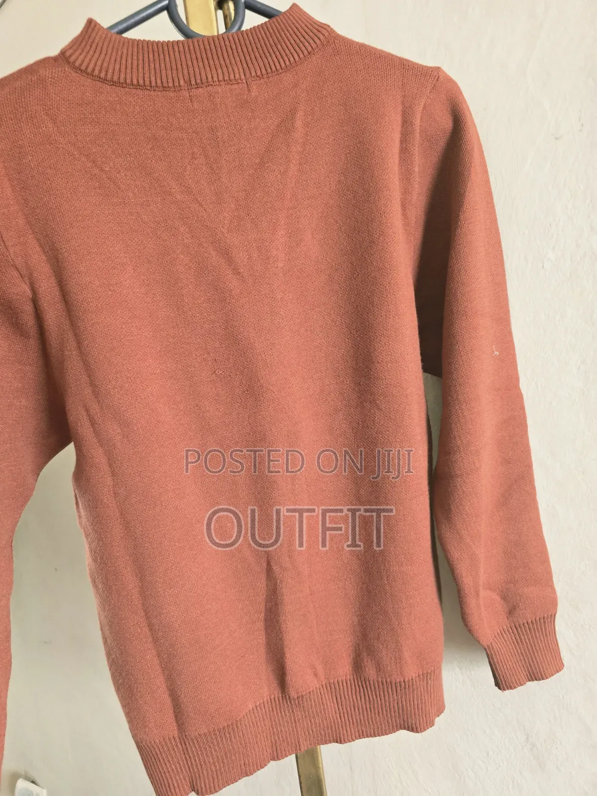 Quarter Zip Knit Sweater