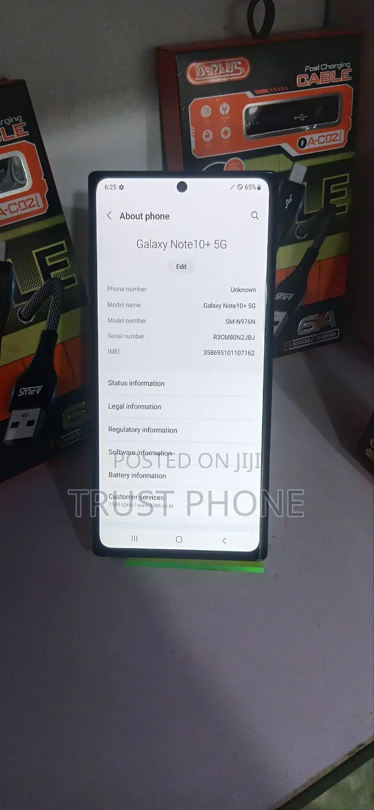 Samsung Galaxy Note 10 Plus 5G 512 GB Black