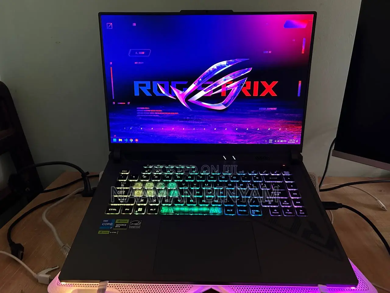 Laptop Asus ROG Strix G16 G614 40GB Intel Core i7 SSD 1T