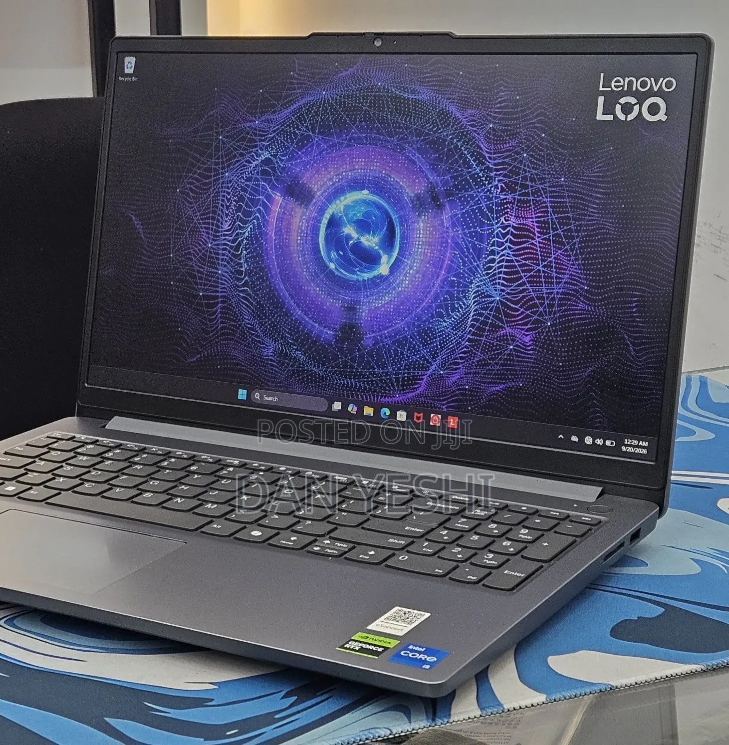 New Laptop Lenovo LOQ 15AHP10 16GB Intel Core i5 SSD 512GB