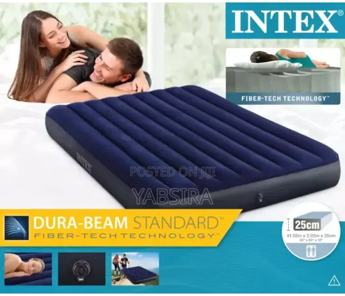 Intex Inflatable Mattress/ በአየር የሚሞላ ፍራሽ