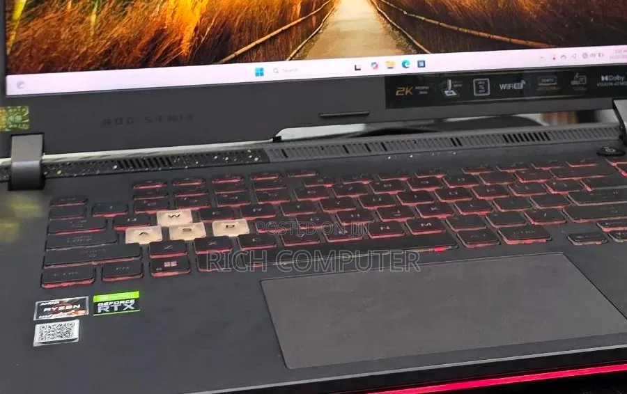 New Laptop Asus ROG Strix G15 16GB AMD Ryzen 9 SSD 512GB