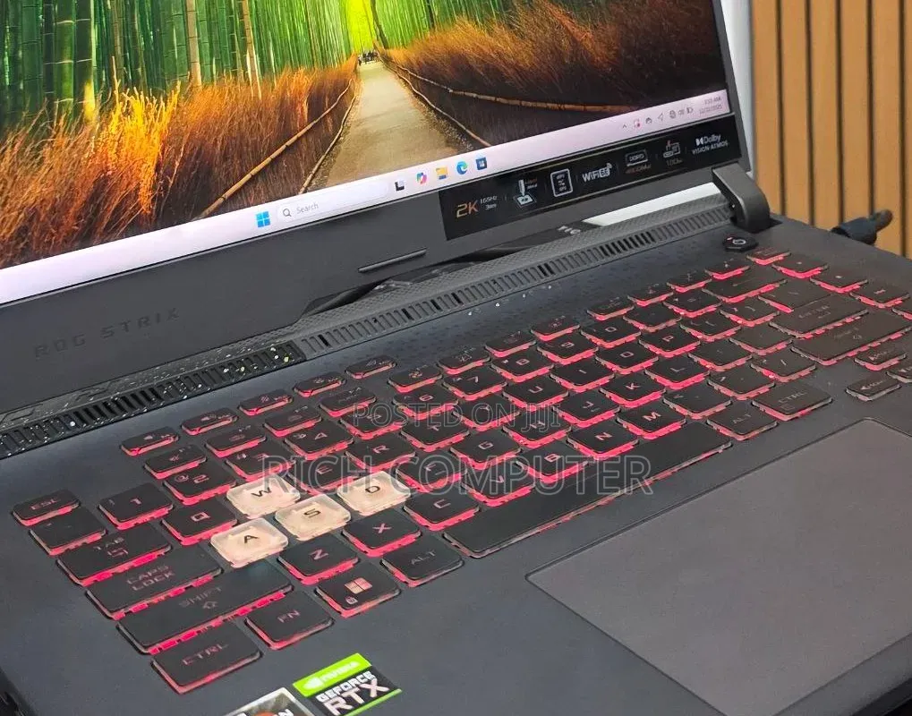 New Laptop Asus ROG Strix G15 16GB AMD Ryzen 9 SSD 512GB