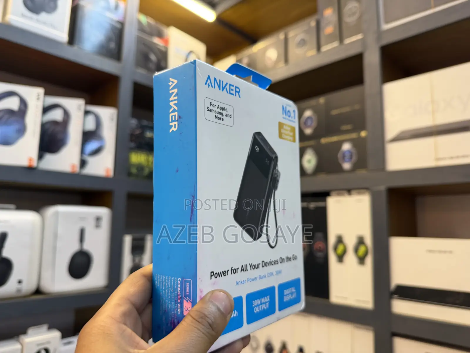 Anker Power Bank (20K, 30W)