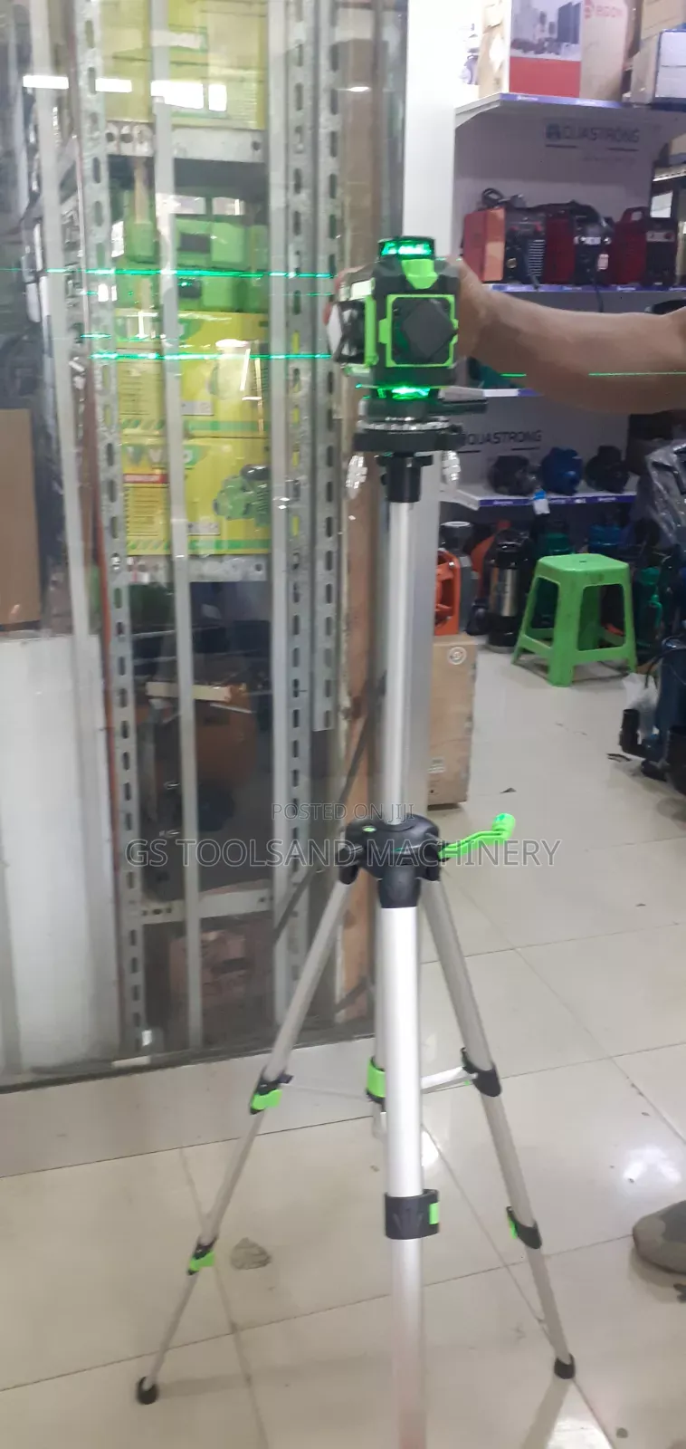 Vido 360°ጨረር ዉሃ ልክ /Laser Leveling