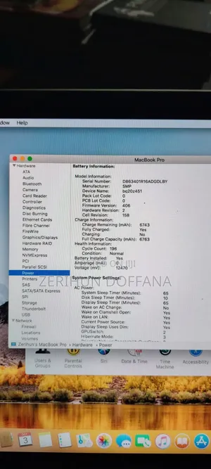 Laptop Apple MacBook Pro 2011 4GB Intel Core i7 HDD 750GB