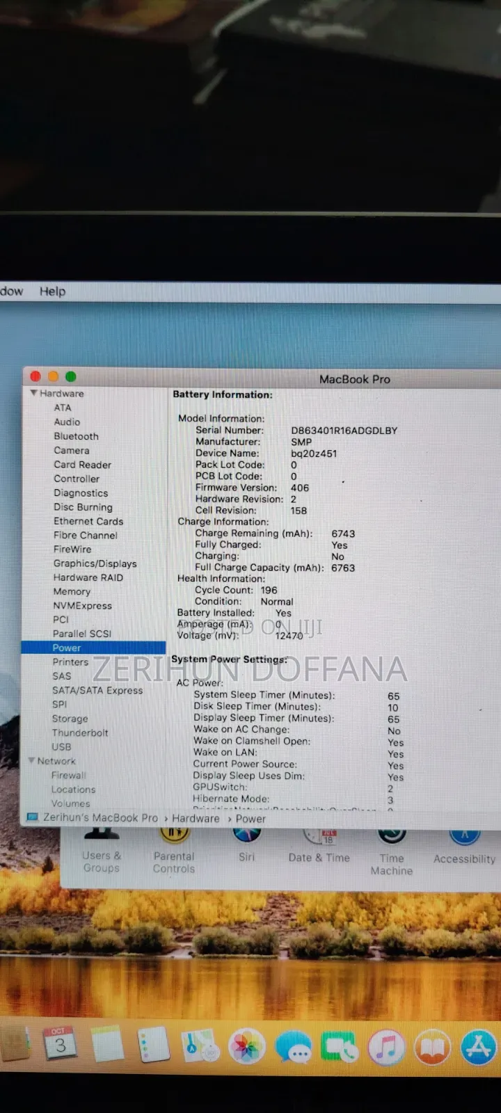 Laptop Apple MacBook Pro 2011 4GB Intel Core i7 HDD 750GB