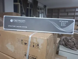 19" 24-Port Cat 6 Structured Cabling Patch Panel