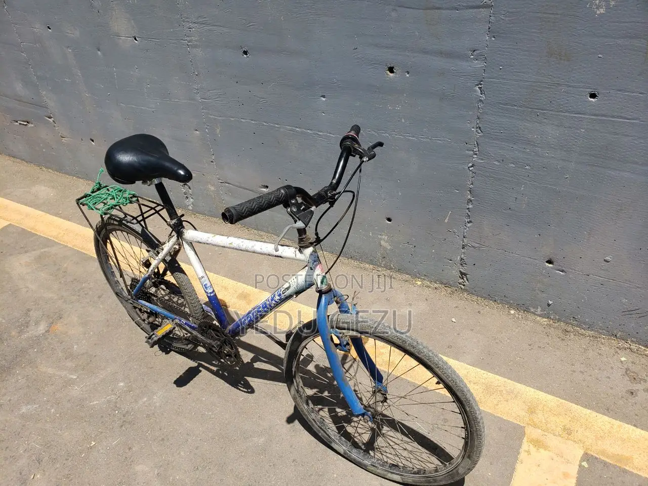 FREEBIKE City Bicycle With Rear Cargo Carrier