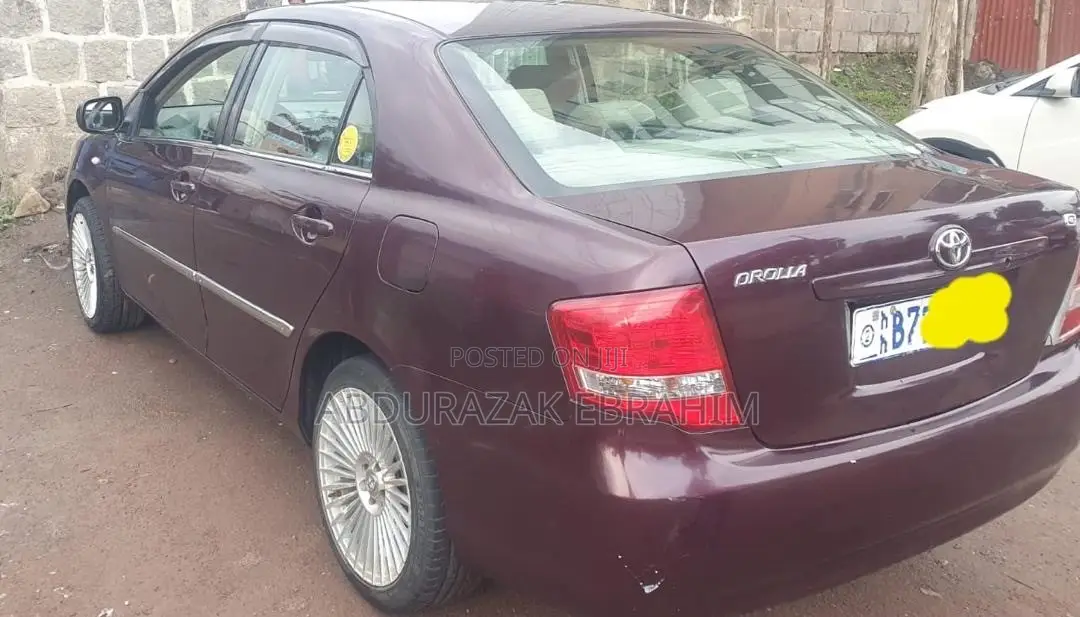 Toyota Corolla 1.4 D-4D 2007 Burgundy