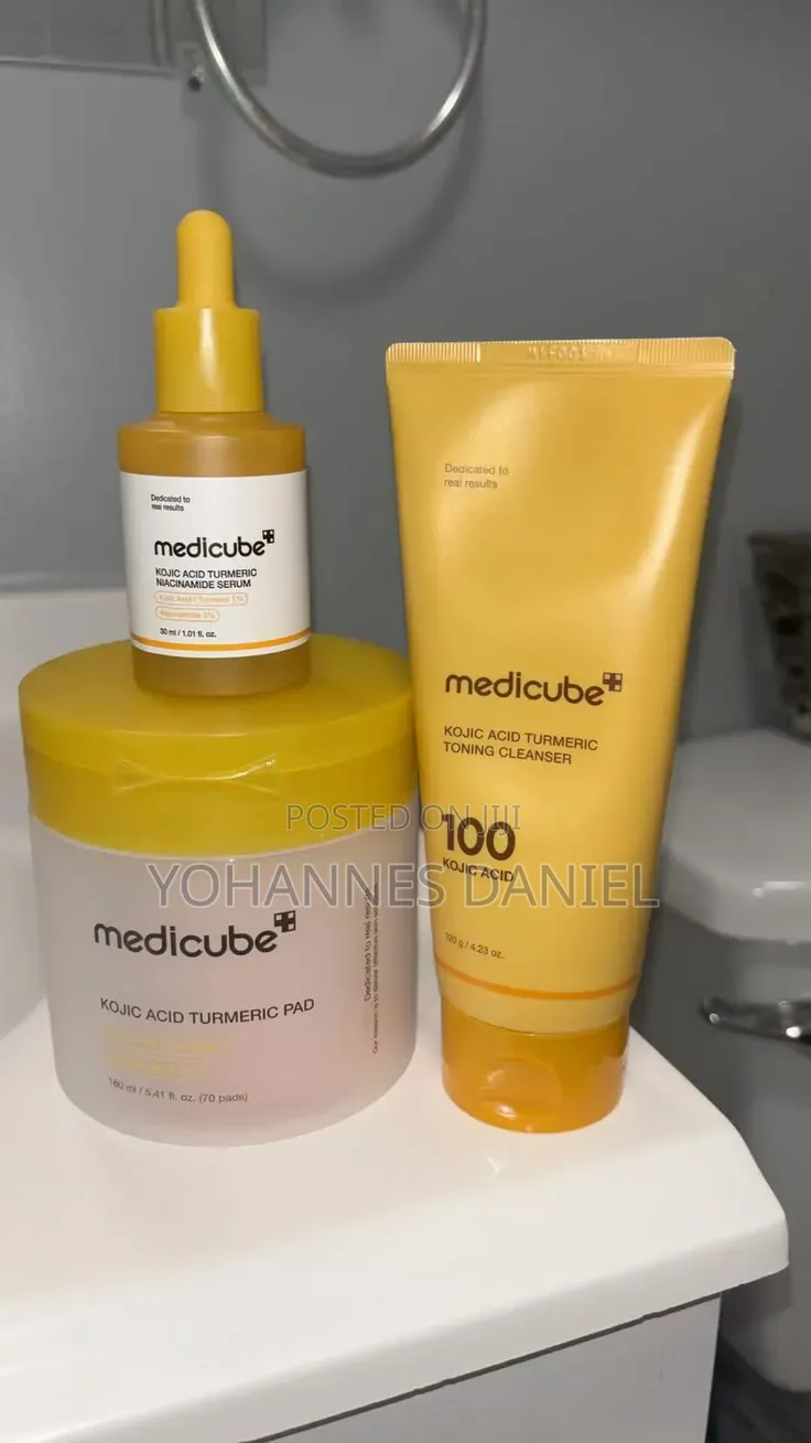 Medicube Kojic Turmeric Acid Skincare Package
