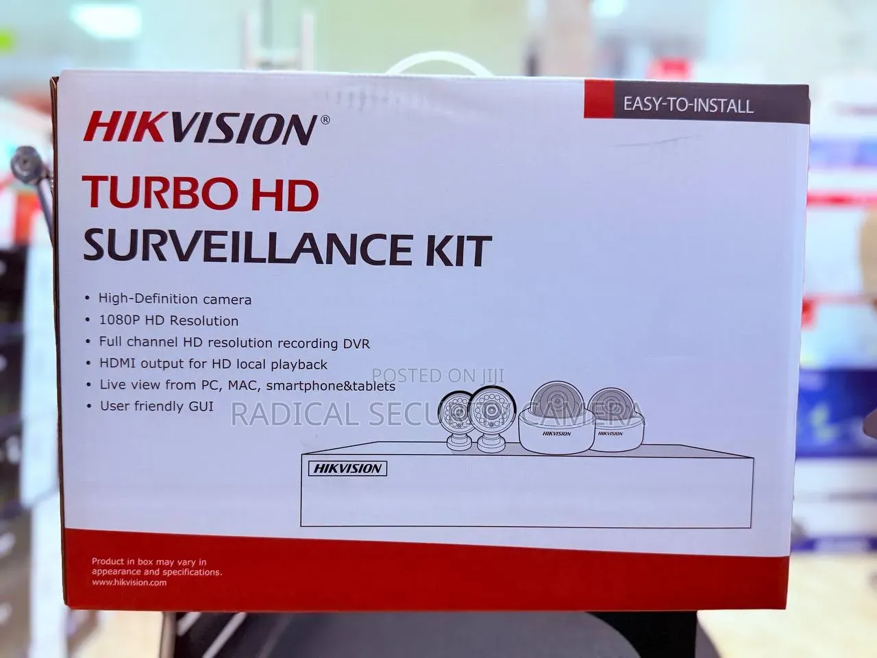 Hikvison 4chnnel Kit