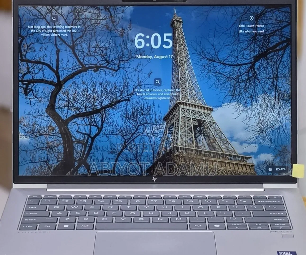 New Laptop HP EliteBook 640 G11 16GB Intel SSD 512GB