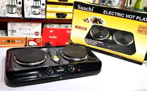 Saachi Electric Stove Double Electric 2-Hot Plate 2000W Portable Stove