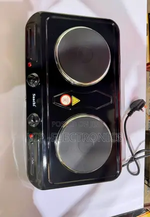 Saachi Electric Stove Double Electric 2-Hot Plate 2000W Portable Stove