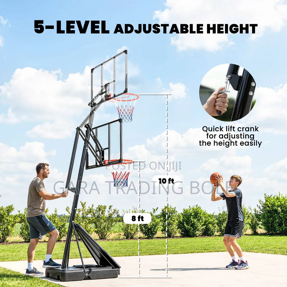 Premium Basketball Stand – Practice Anytime & Any Where