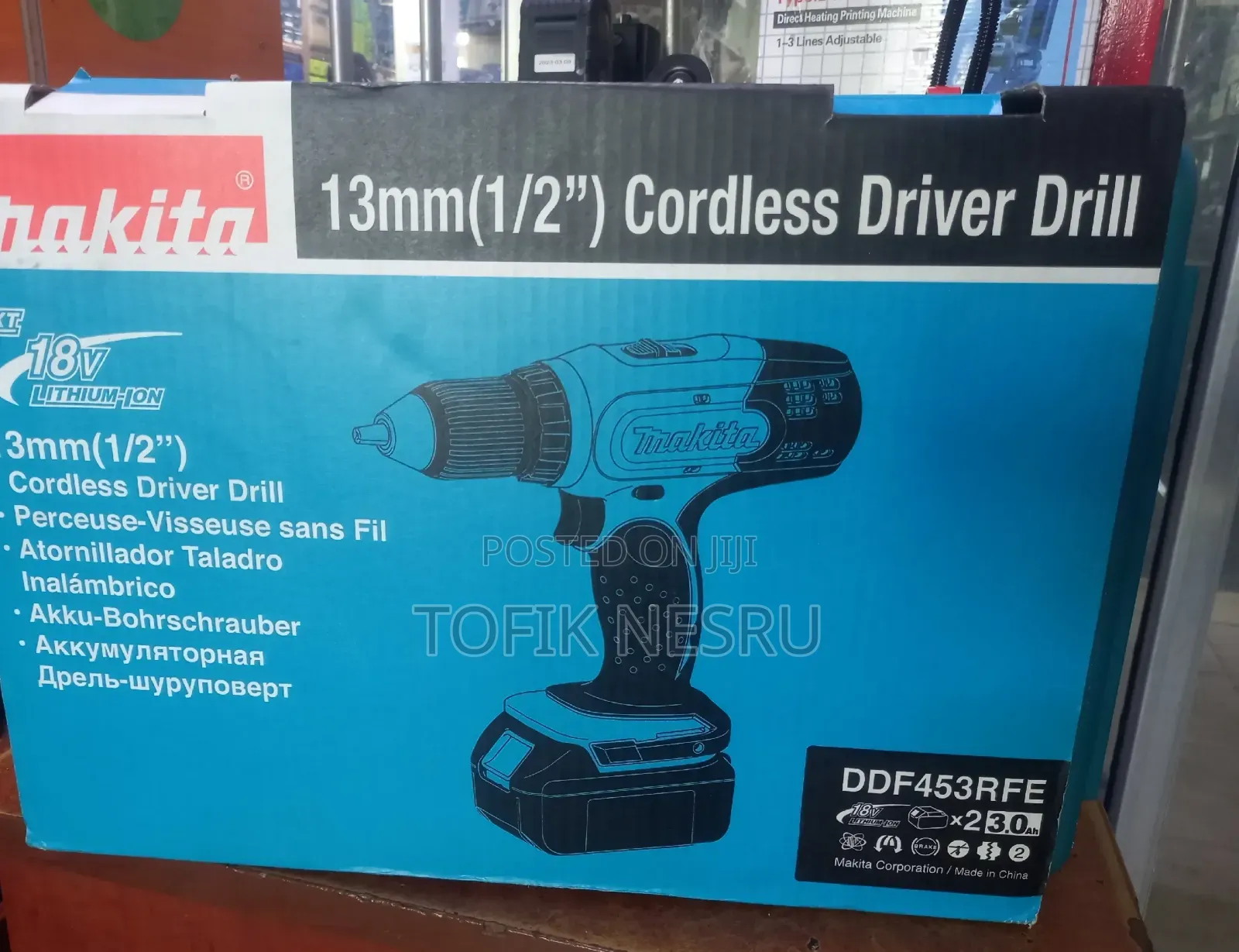 Makita Charger Drill 18v 3.A Original Japan