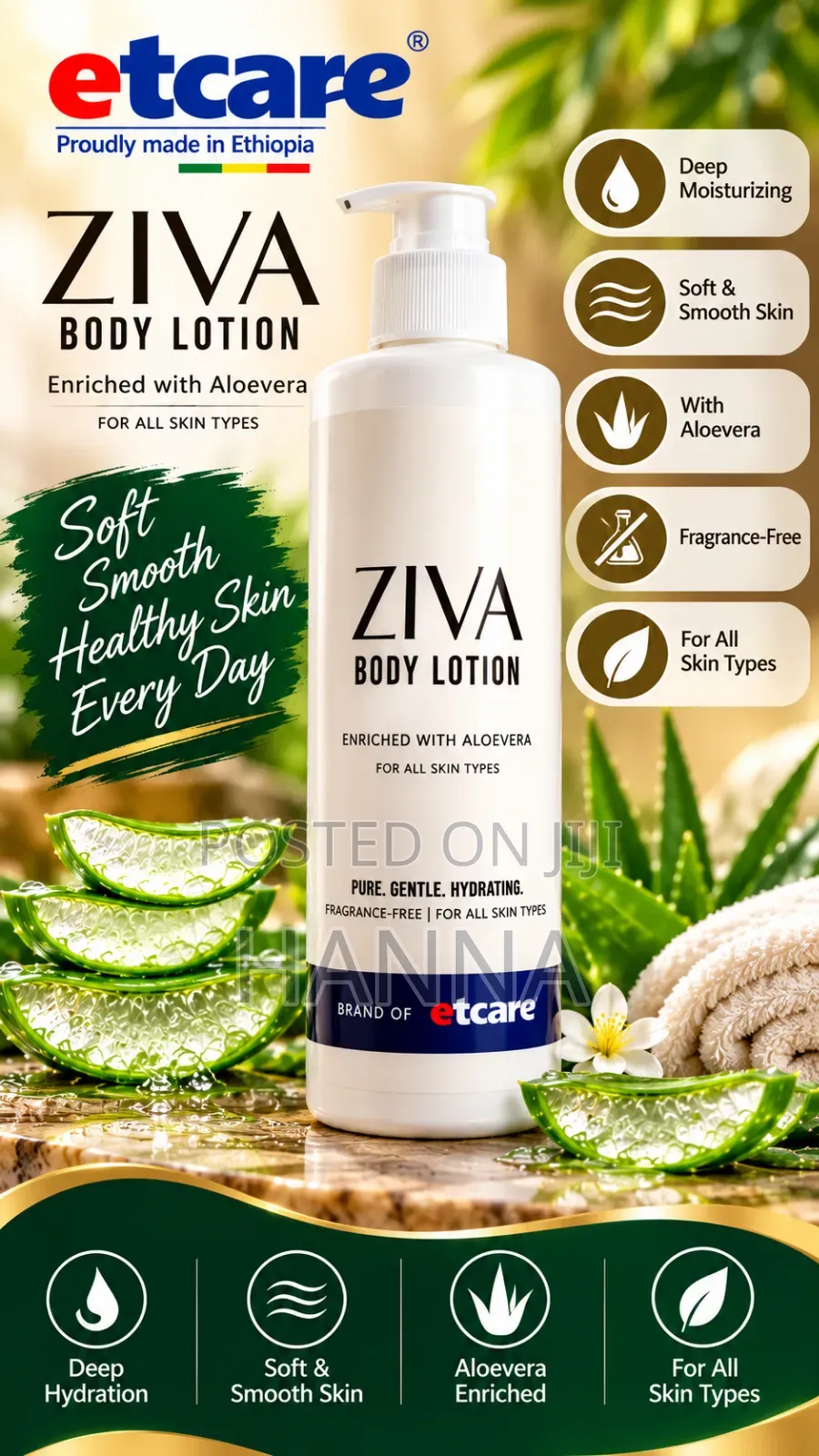 Etcare Ziva Body Lotion