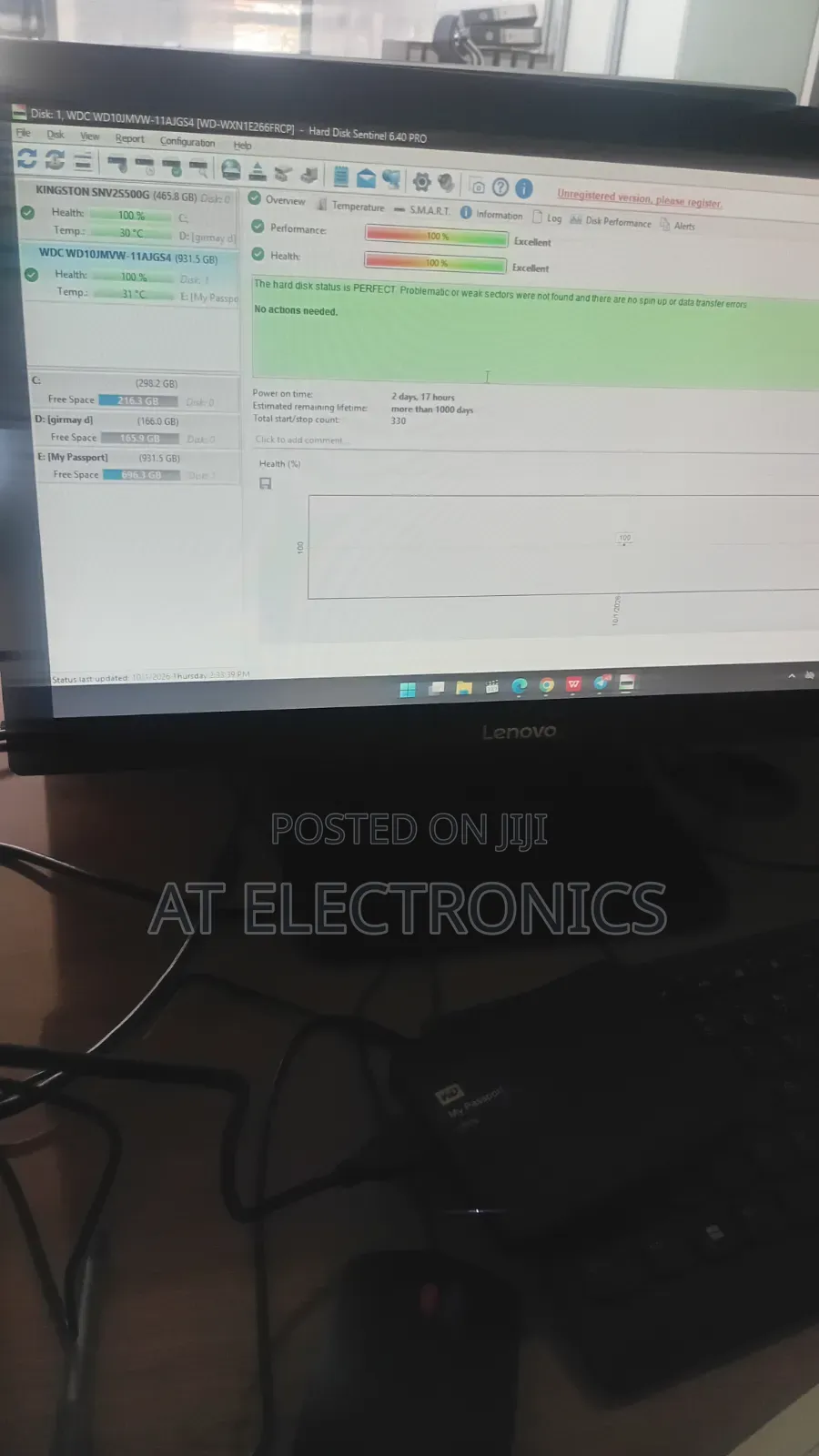 New Desktop Computer HP 290 G9 All-in-One 4GB Intel Core i3 HDD 500GB