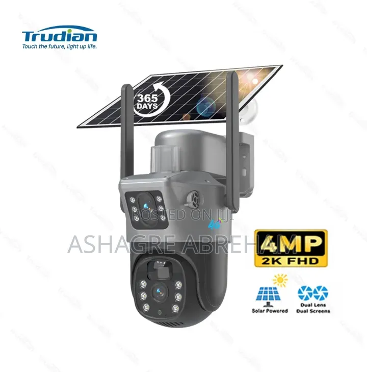 4G Smart Solar CCTV Camera