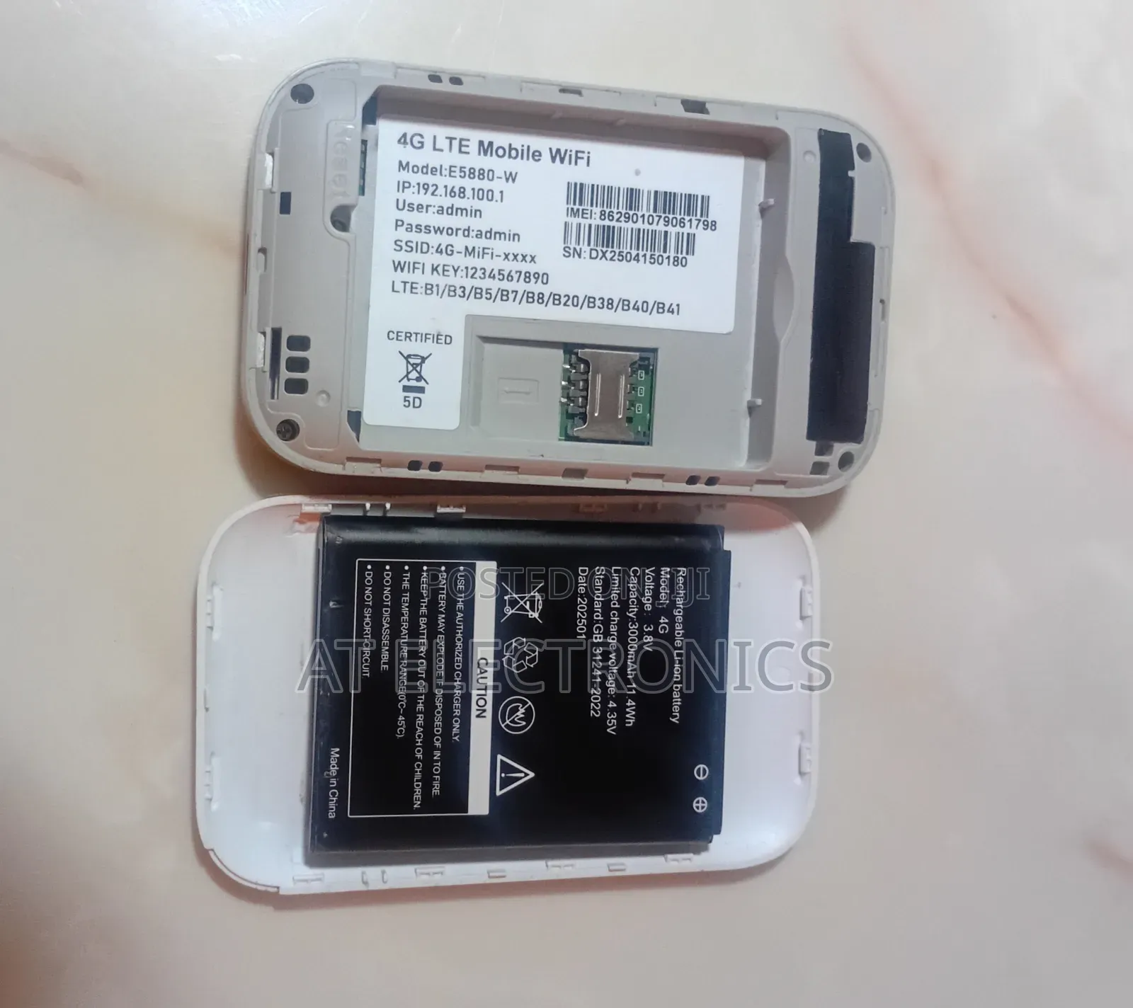 Wifi Router 4g Ethio&Safari