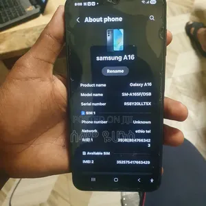 Samsung Galaxy A16 128 GB Black
