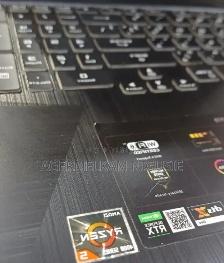 New Laptop Asus TUF Gaming A15 16GB AMD Ryzen 5 SSD 512GB