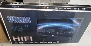 VINDA TV Smart Android Double Glass 2026