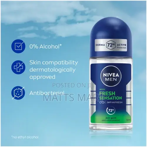 NIVEA Roll on Deodorant and Antiperspirant