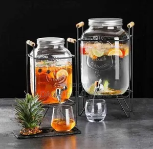Glass Beverage Dispenser