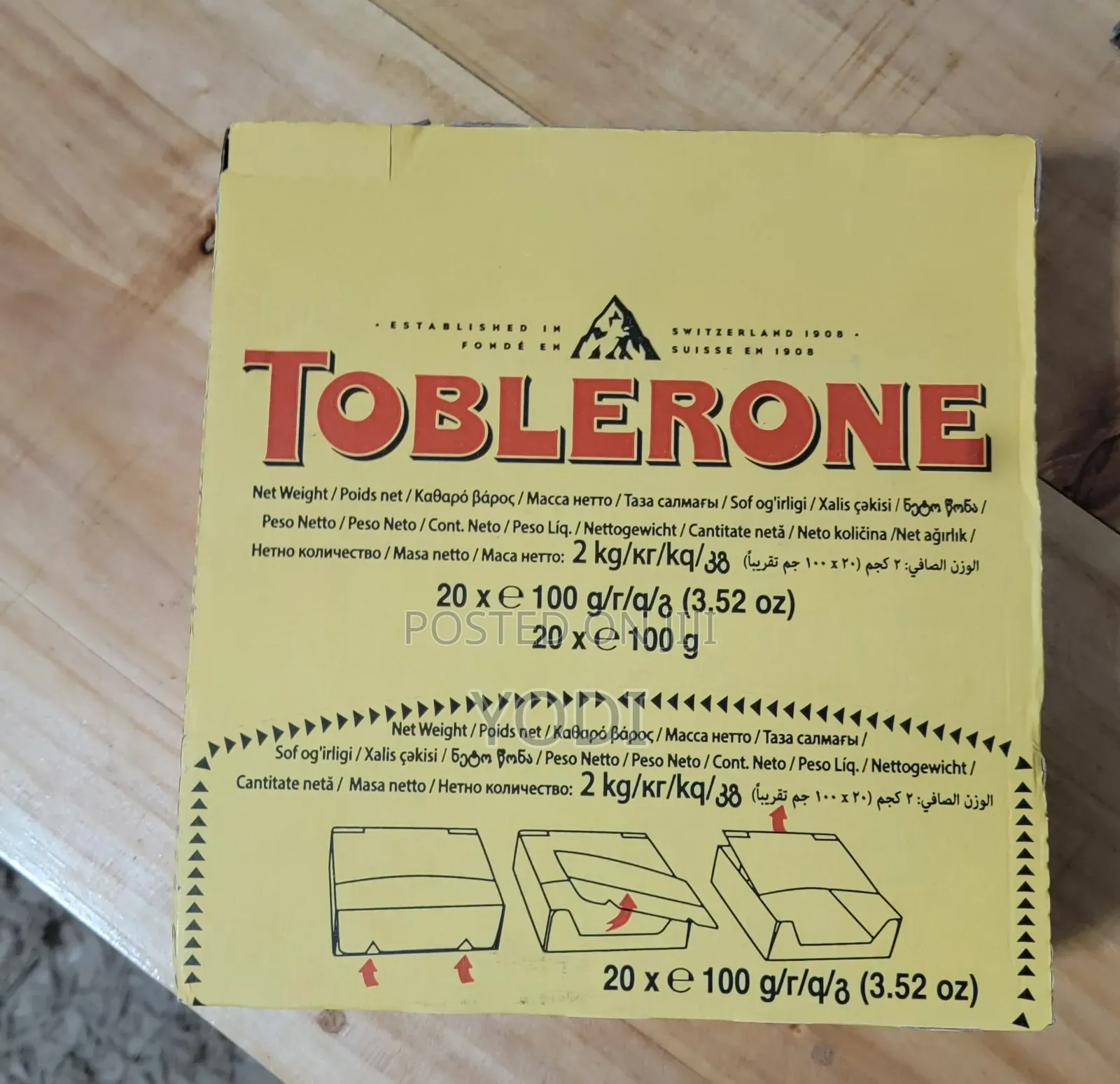 Tobleron Chocolate