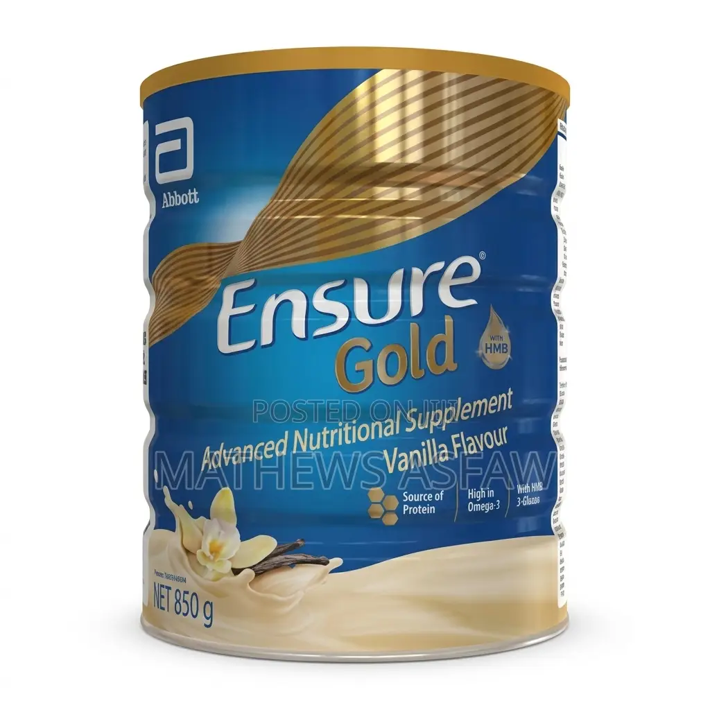 Ensure Gold Advanced Nutritional Supplement – Vanilla Flavour (850g)
