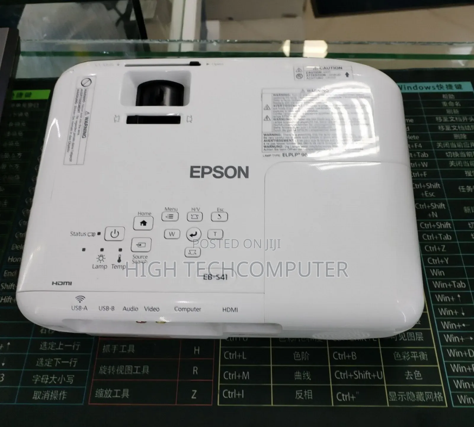 Ht: 200 Watts
projection Size 30"_350" Inch Screen Size
(Gch