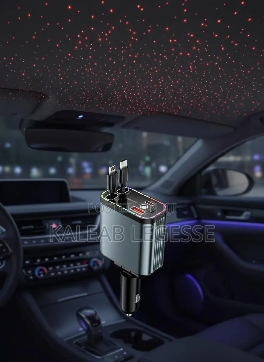  Starry Sky 5 in 1 Car Charger