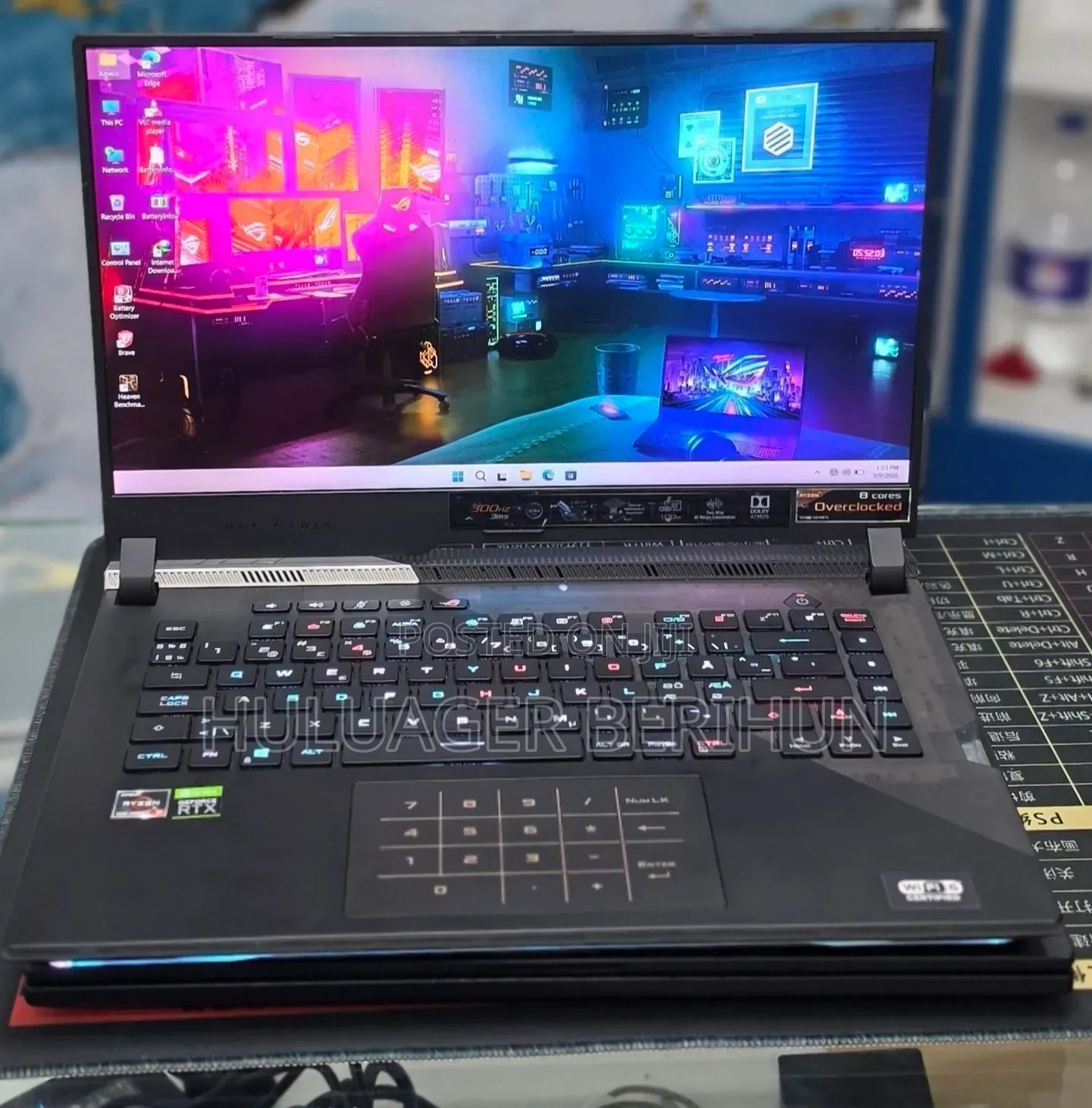 New Laptop Asus ROG Strix G15 32GB AMD Ryzen 9 SSD 1T