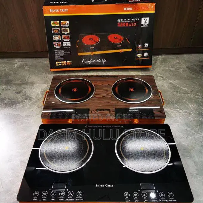 Silver Crest Touch Technology Electric Stove