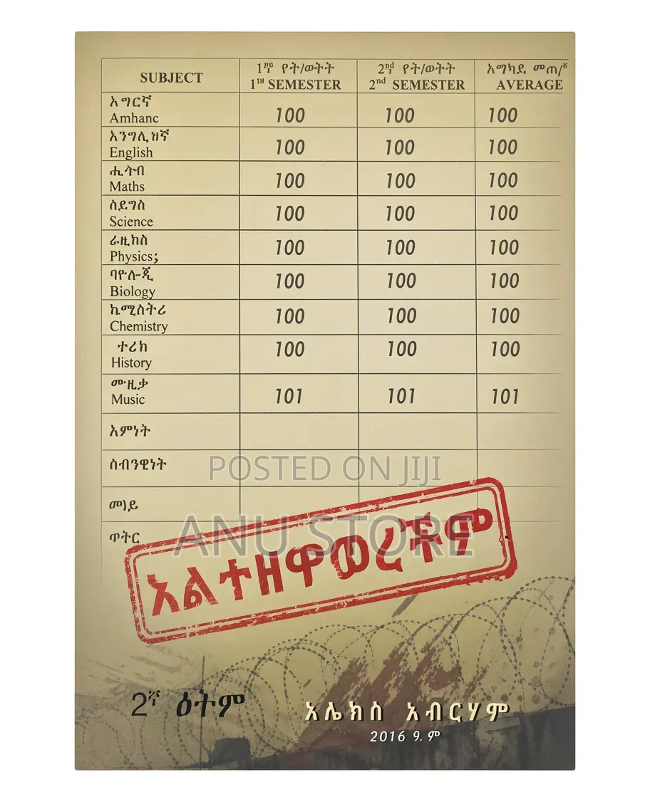 አልተዘዋወረችም-አሌክስ አብርሃም