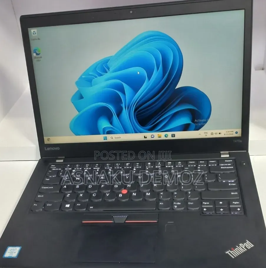 New Laptop Lenovo ThinkPad T470 8GB Intel Core i5 SSD 256GB