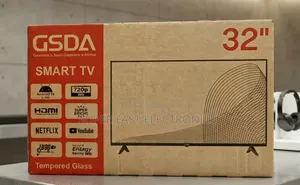 GSDA 32 Inch TV Smart TV, Featuring Android 14, HD Resolution