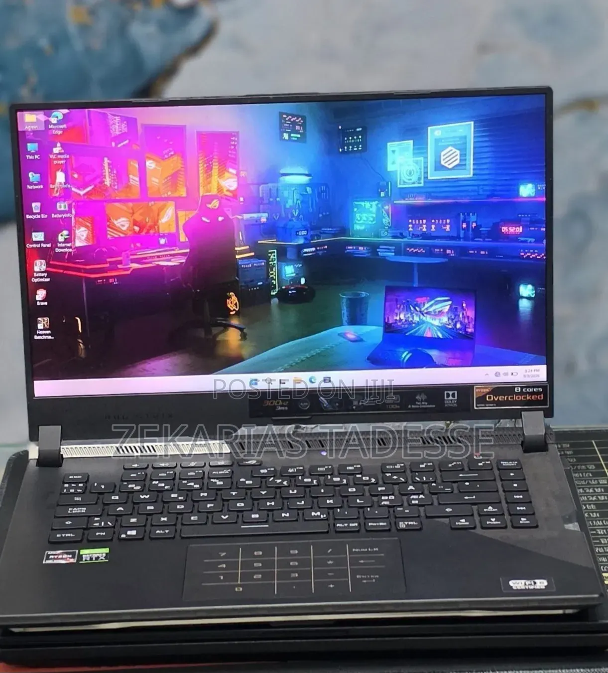 New Laptop Asus ROG Strix G16 G614 16GB AMD Ryzen 9 SSD 512GB