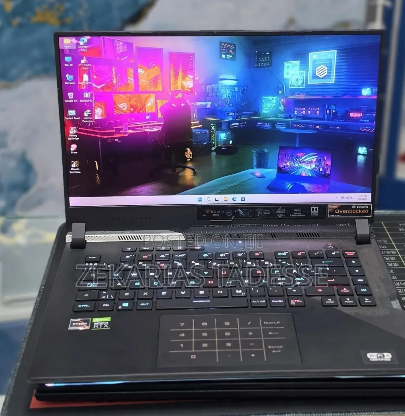 New Laptop Asus ROG Strix G16 G614 16GB AMD Ryzen 9 SSD 512GB