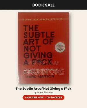 The Subtle Art of Not Giving a F*ck by Mark Manson
