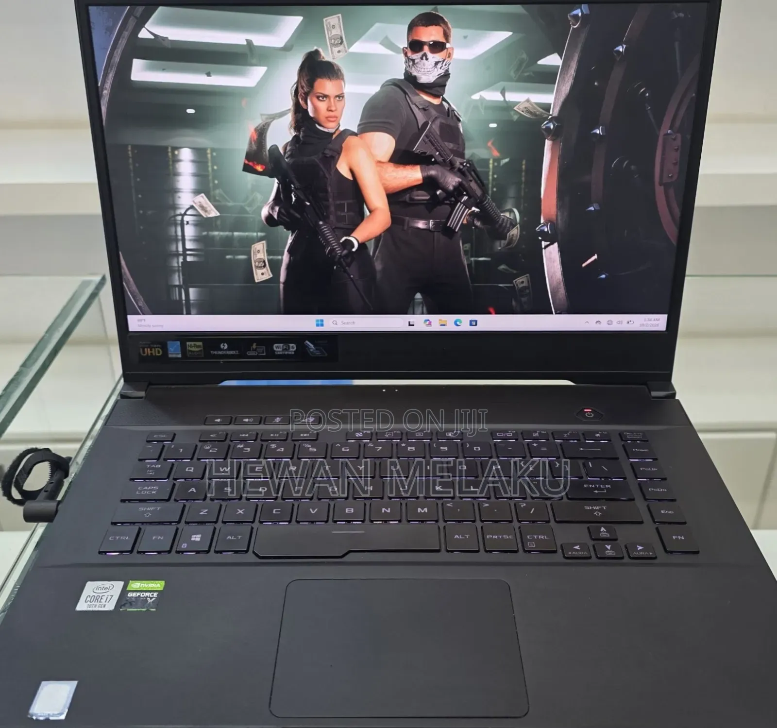 New Laptop Asus ROG Zephyrus M15 GU502LU 16GB Intel Core i7 SSD 512GB