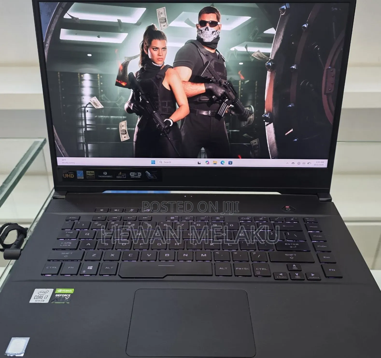 New Laptop Asus ROG Zephyrus M15 GU502LU 16GB Intel Core i7 SSD 512GB