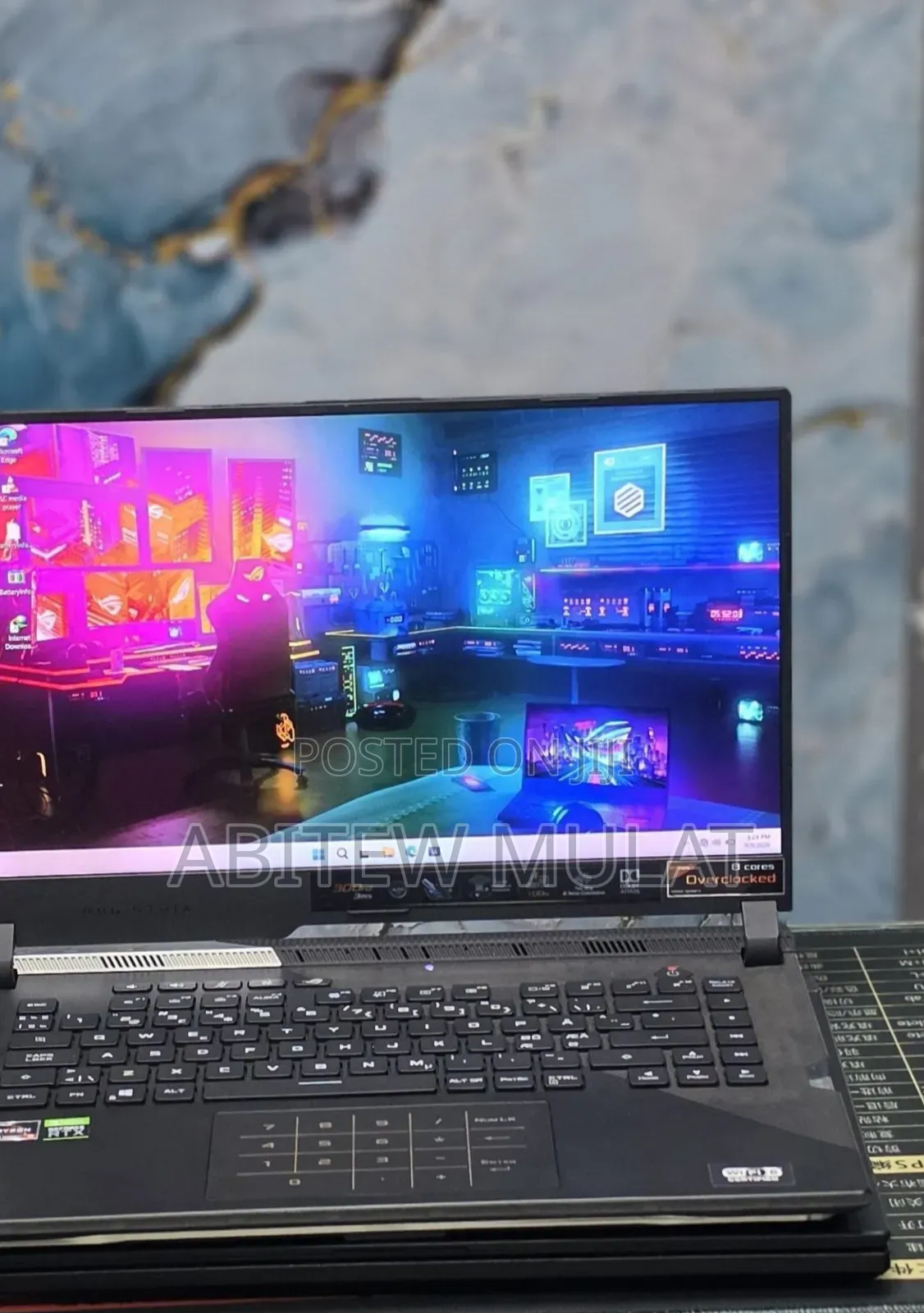 New Laptop Asus ROG Strix G16 G614 32GB AMD Ryzen 9 SSD 1T