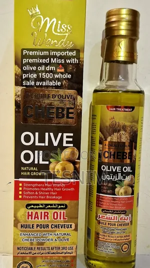 Miss Wendy's Premium Imported CHEBE With Olive Hair Oil