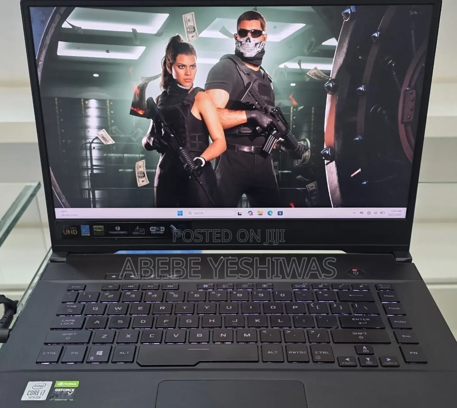 New Laptop Asus ROG Zephyrus G15 16GB Intel Core i7 SSD 512GB
