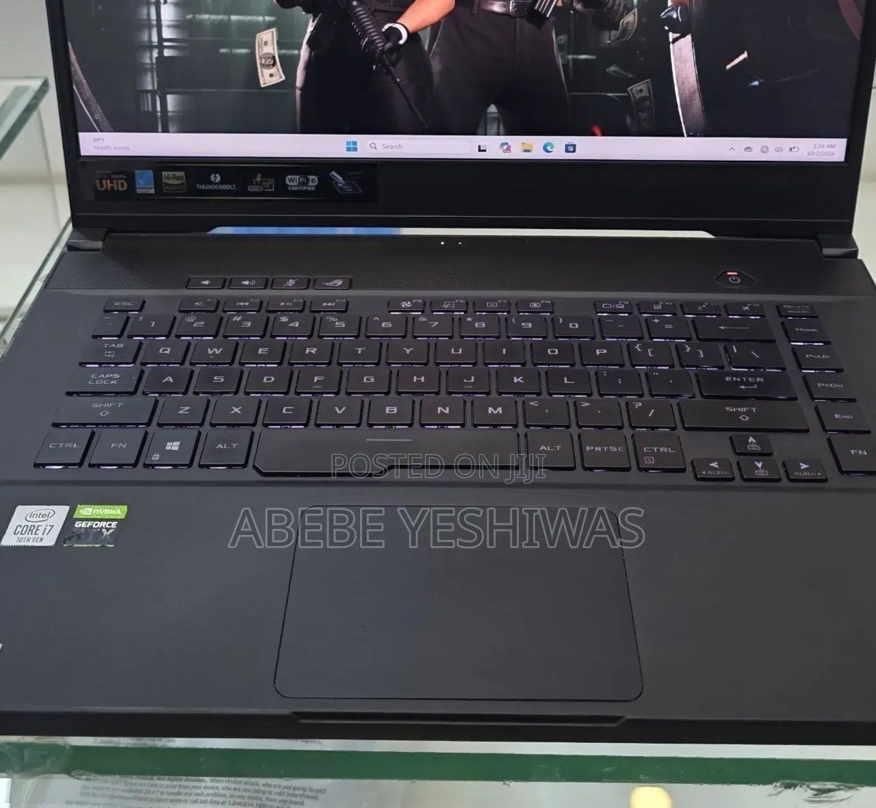 New Laptop Asus ROG Zephyrus G15 16GB Intel Core i7 SSD 512GB